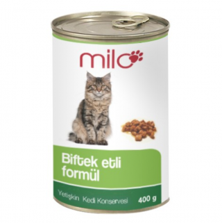 Milo Adult Biftekli 400 gr Kedi Maması kullananlar yorumlar
